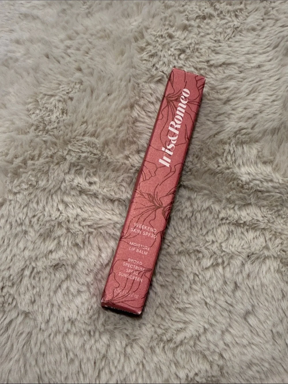 Iris & Romeo Moisture Lip Balm SPF30 - Camellia